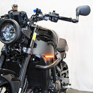 Yamaha XSR 900 Turn Signal - Front - New Rage Cycles - Brightest LED - Black - `22-`27